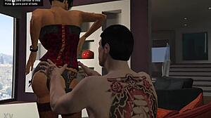 gtao brunette latina lap dance private tease now