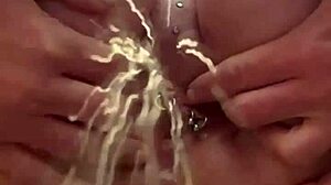 wanna see my pierced clit make me squirt pee after rubbing to orgasm?