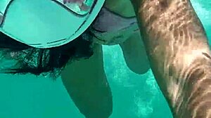 Whoa! Skinny Teen Shows Off Huge Poolside Toy in Narrow Ass Play!