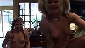 hey girls, wanna watch us lick shaved teen pussies in giggling threesome?