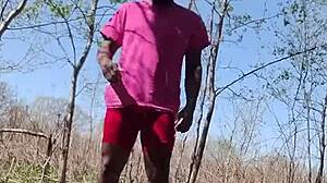 dancing opposite directions early morning workout twist bright fun