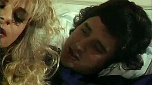 kim chambers vintage babe slurps cock rides hard in retro blowjob cowgirl action 🔥🍆💦