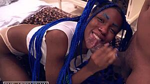 HUGE BBC ARTEMIXxx Gapes TINY EBONY PUSSY TRIXXIE MORELLA!