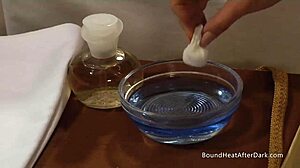 big ass lesbian slave gets groped fingered and licked by strict dom mistress 👅😈🔒