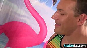 gloryhole latina milf sucks and fucks massive cocks like a total whore