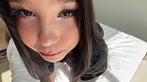 shy japanese bride sneaks pov ride on husband's best friend cock while he's gone