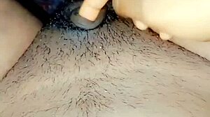 SHEMALE SMALL Clitty In Panties Gets SPANKED Bent Over Desk