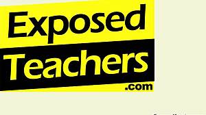 Blonde Milf Teacher Lilly Peterson Strips Glasses Masturbates Classroom