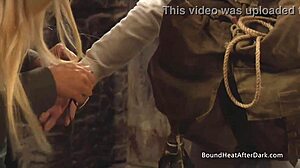big ass lesbian slave gets groped fingered and licked by strict dom mistress 👅😈🔒