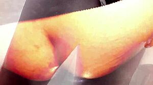 sexy brazilian shemale's tight ass pounded hard pov outdoor