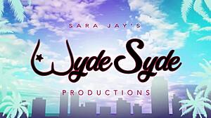 sara jay's big pussy lips drip as milf licks wet tits ass doggystyle 😈💦👅