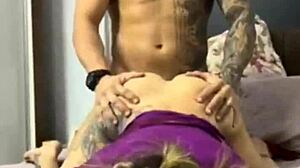 Allan guerra barebacks wet pussy with his monster cock deep