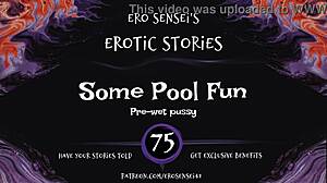 oh god, this poolside tease has me dripping wet already...