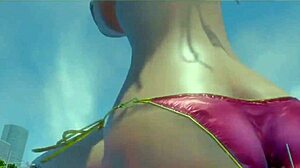 wanna see this giantess grow huge and tall crushing everything under her massive feet fetish domination?