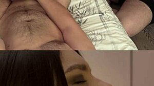 Cuckold Secretly Watches Steamy Oral Action