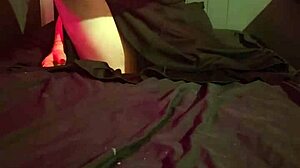 Amputee Applies Lotion to Her Smooth Foot