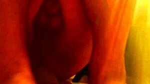 shemale veronica plays with dildo solo