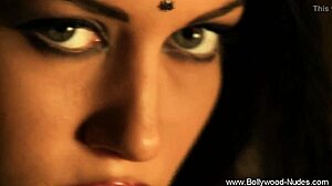 Indian Milf Solo in Tight Black Dress