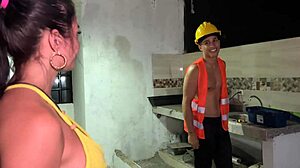 Builder Pounds Colombian Boss Silvana Lee Huge Tits Big Ass