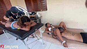 hey i tattooed this hottie and she paid with pussy