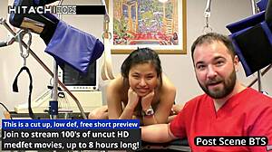 Raya nguyen shaves pussy for daddy's vibrator orgasm humiliation close-up