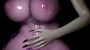 i worship this big tits asian goddess jiggling in 3d hentai creampie