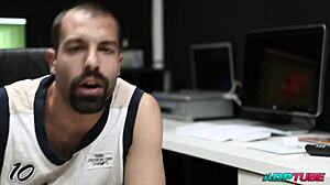 spanish blonde loves deepthroating cocks wet and hard