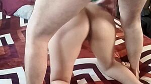 Apenas 18, university's youngest bends over for secret homemade anal prize!