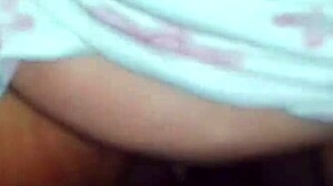 sliding my stepmom's thong aside to pound her fat ass