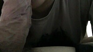 filipina girlfriend slurps cock in homemade horny blowjob