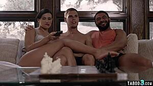 MILF Penny Barber Lures Student Into MMF Threesome With Bi Hubby Anal Fuck