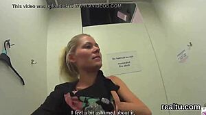 Charming Czech Cutie Tempted And Screwed In POV Shop