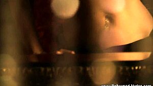 Indian Milf Solo in Tight Black Dress