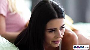 i spank my young stepdaughter's ass then lick her tight pussy all night