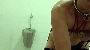 Slave Exhib Flashing Humiliation Public City Walk