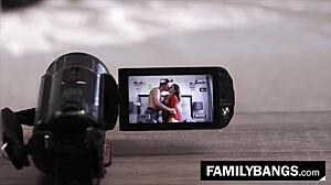 Natasha Nice's apple ass milf pussy drilled by stepson Alex Mack