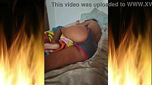 Skinny Brunette Wife's Shaved Pussy Stretches on Big Cock!