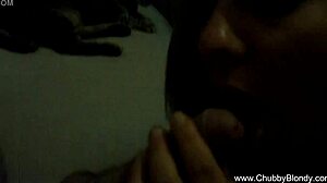 Night Time Italian Milf Delivers Steamy Amateur Blowjob Handjob