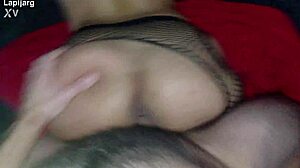 hard pounding my sexy latina friend filling her with cum