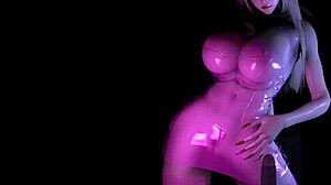 i worship this big tits asian goddess jiggling in 3d hentai creampie