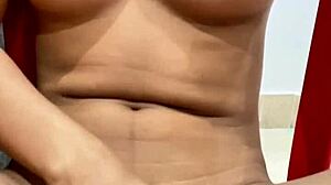 Young latina teen flaunts PETITE BODY to explosive ORGASM