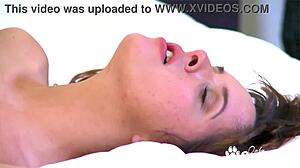 jaslene jade gags chokes on huge cock deepthroat cumshot