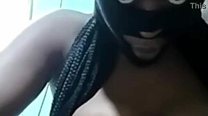 cyndy blackslave's fat ass jiggles under hard bdsm spanking punishment