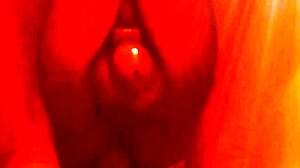 shemale veronica plays with dildo solo