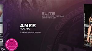 sexy brazilian oral with erotic body painting tease