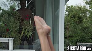 horny milf's passion footjob leads to intense pounding