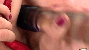 how's that dildo feel deep in your anal threesome?