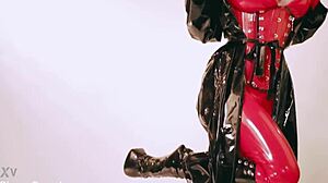 imagine submissive latex heels uniform begging for your fetish control