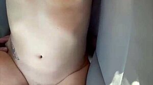 Slim thick hooker fucked public car reluctant facial cumshot