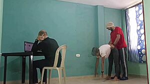 FAMILY HOME TABOO: perverted spanish housewife screams on cock!